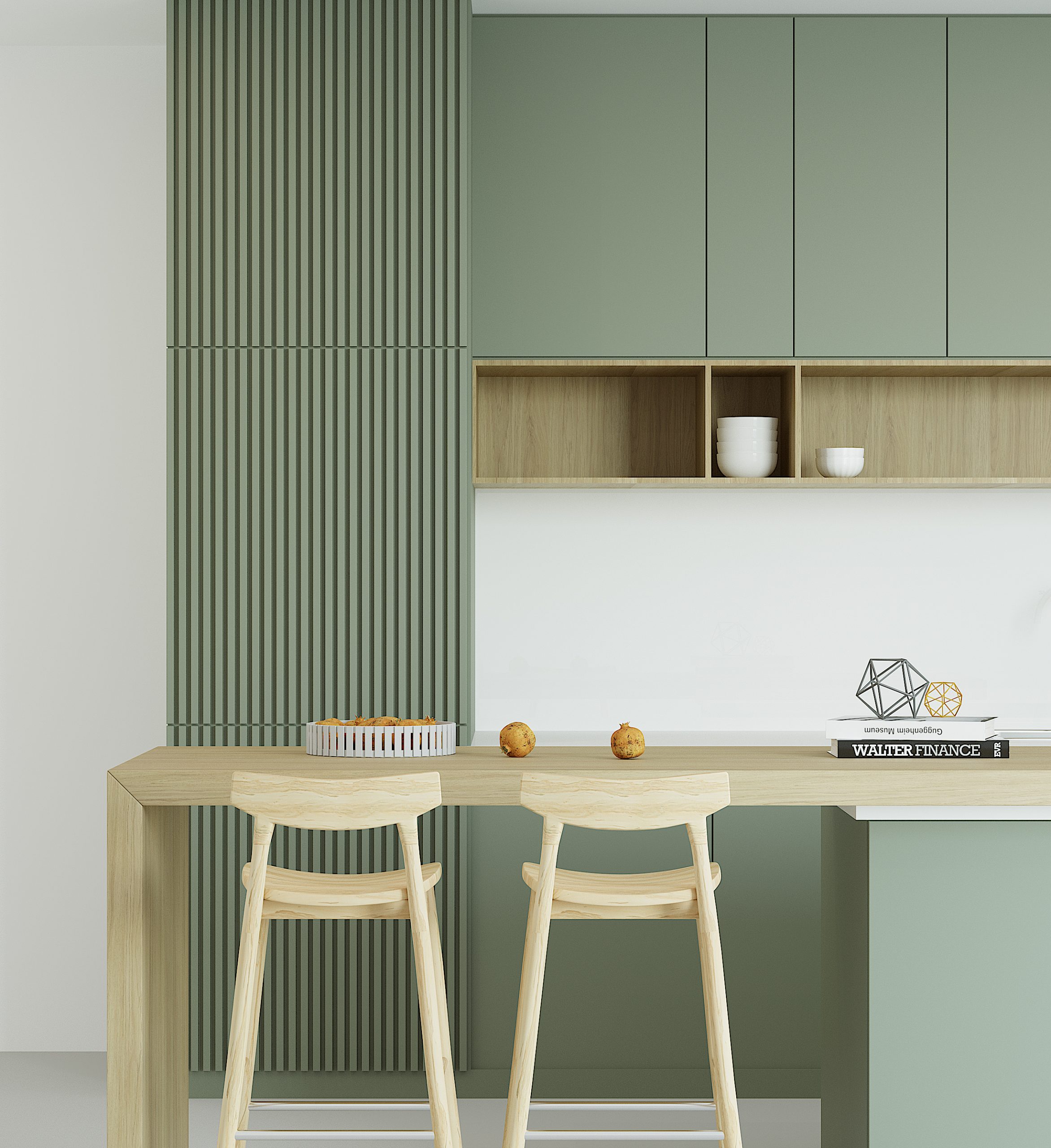 sage green laminate